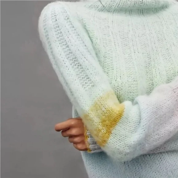 Anthropologie Perri Ombré pastel sweater - Picture 4 of 10